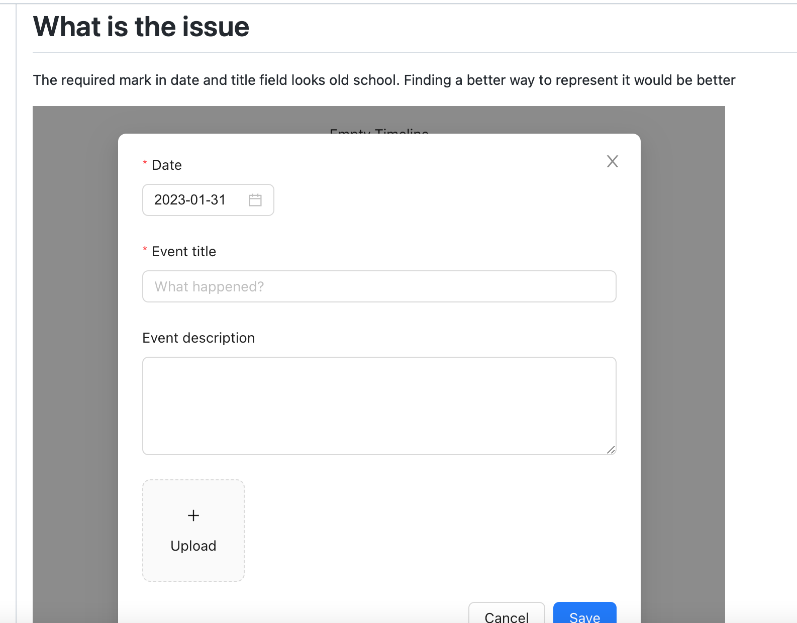initial state second pull request